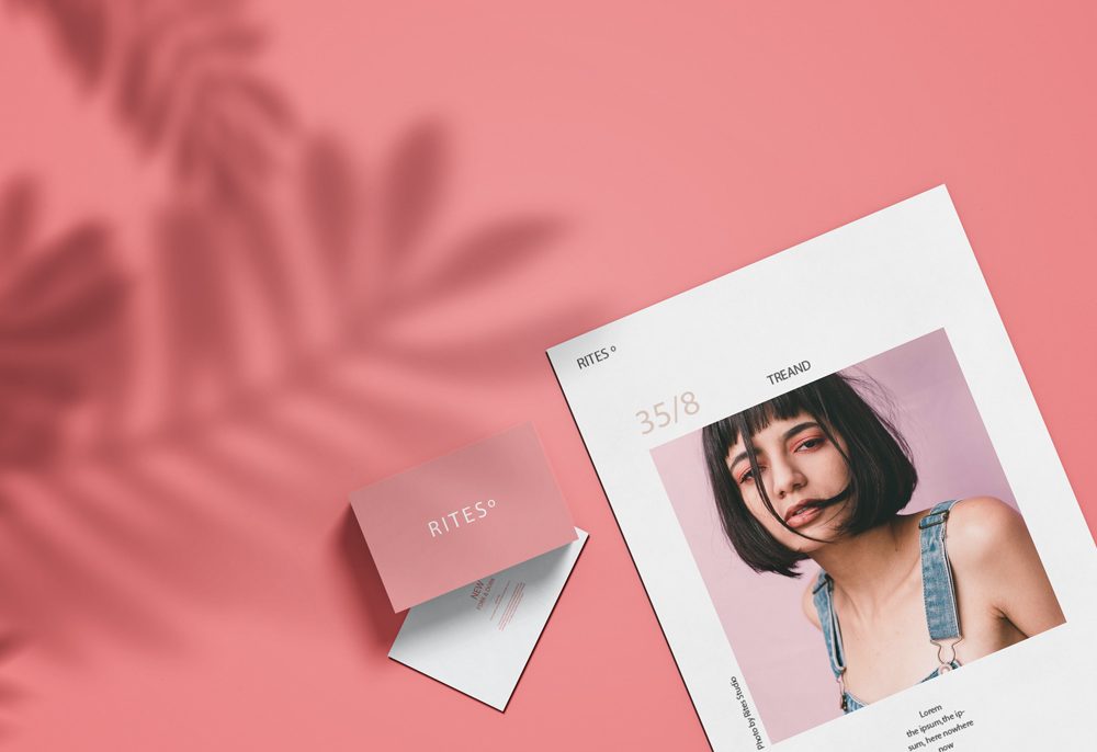 Download Magazine Cover and Cards free PSD Mockup | Mockup+