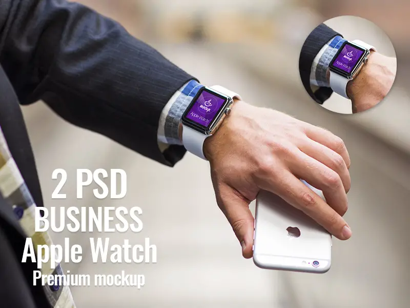 apple watch on business plan