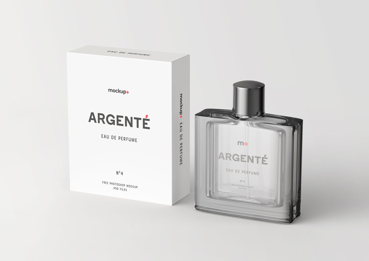 Download Free Perfume Packaging mockup | Mockup+