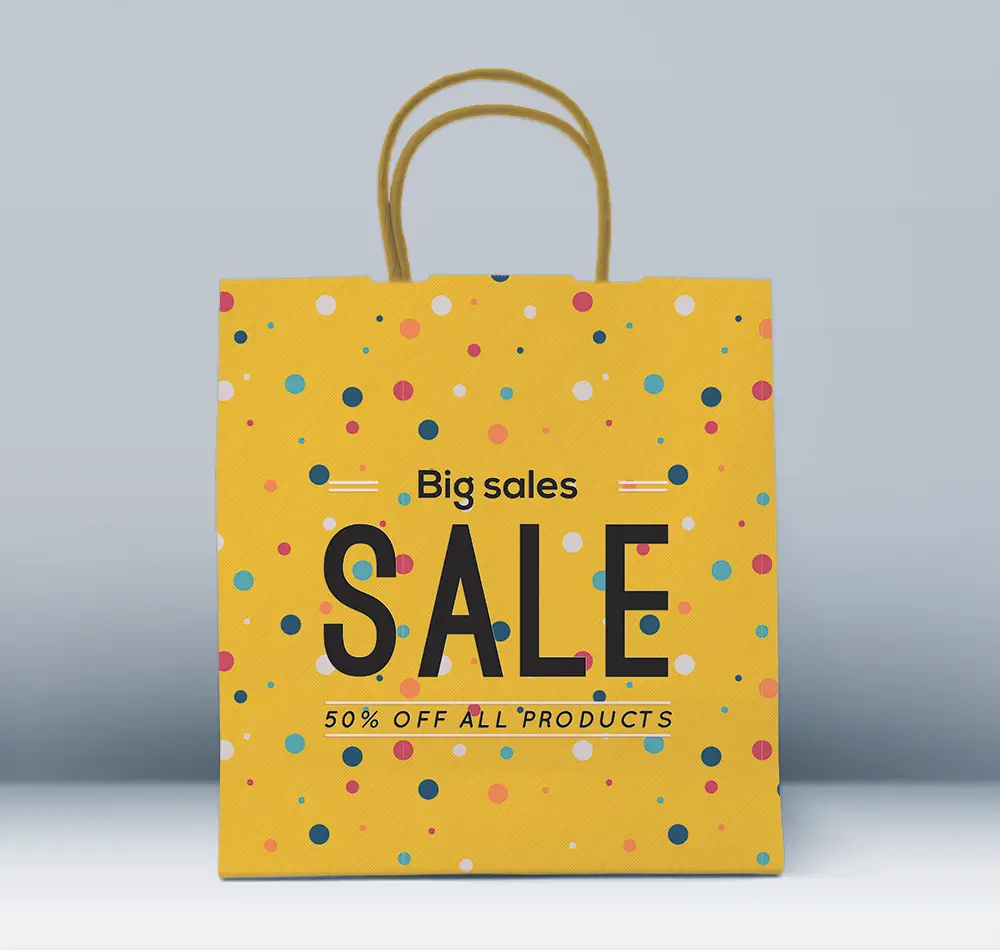 Download Paper Bag Mockup Free Branding Collection | Mockup+